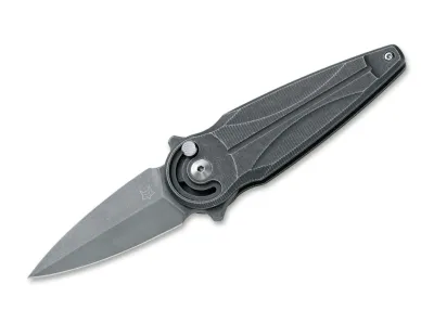 Fox Knives Saturn Aluminium Grey SW – geöffnet