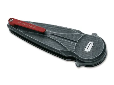 Fox Knives Saturn Aluminium Grey SW – Detailansicht