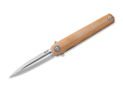 MKM Messer Flame Light Dagger Micarta Natural