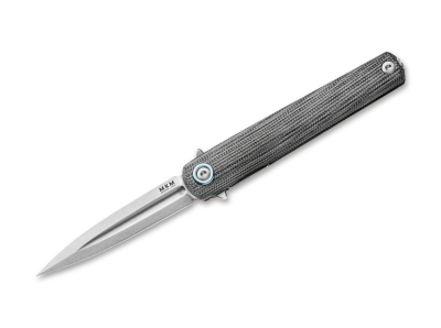 MKM Messer Flame Light Dagger Micarta Black