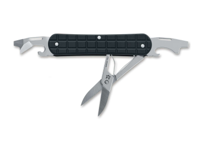 Fox Knives Vulpis 130-F3 Grenade Pattern Black