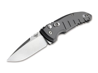 Hogue Knives A01 Microswitch Grey Elishewitz