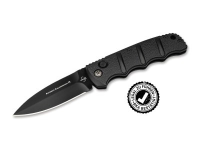 Böker Plus Kalashnikov, Nonlock 42, Spearpoint Messer, §42a konforme Messer, legal führbare Klappmesser, D2 Stahl Messer, Kalashnikov Taschenmesser, EDC Messer Deutschland, Slipjoint Automatikmesser.