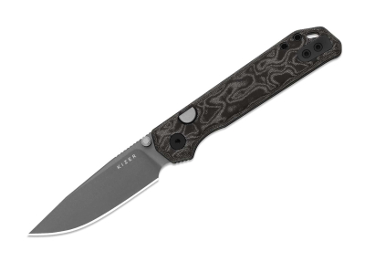 Kizer Knives BD1N, Kizer Micarta Messer, Grey PVD Taschenmesser, Vortex Pattern Micarta, Kizer EDC Knife, BD1N Klappmesser, modernes Taschenmesser, Folding Knife, EDC Messer, Kizer Knife Deutschland, Micarta Griff Messer