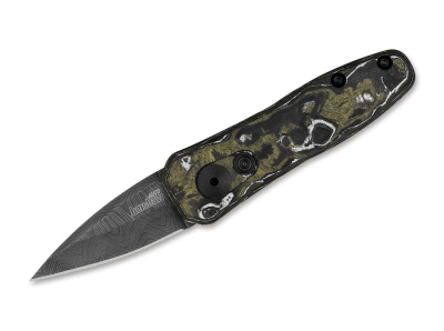 Kershaw Launch 4 Olive Damascus MMC
