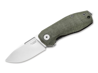 LionSteel Nano Titanium Micarta Green taschenmesser messer