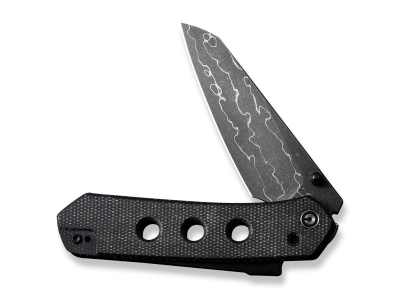 CIVIVI Knives Vision FG Canvas Micarta Black Damascus