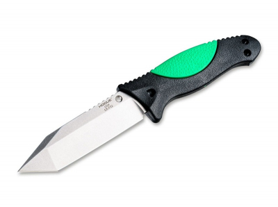 Hogue EX-F02 4.5 Satin Tanto Rubber Green outdoor knives mint green