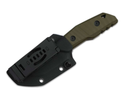 Kizer Knives Quartz AEB-L OD Green G10 Black Stonewashed