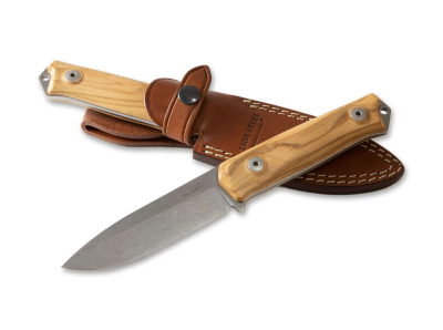 LionSteel B41 Bushcraft Olive Wood