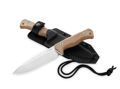 LionSteel T6 Micarta Natural CPM-3V outdoor bushcraft prepper messer