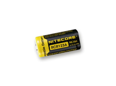 Nitecore Akku 16340 650 mAh akku für Taschenlampe