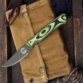 White River Small Game, White River Bakr Bilt, CPM MagnaCut Jagdmesser, Gwood Griffschalen, Owen Baker Jr Messer, Olive Green Cerakote, Com2you-biwak, Limitierte Messer 2026, Allzweck EDC Fixed, Jagdmesser exklusiv