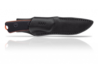 ANV Knives - ACTA NON VERBA - P200 MK ll Orange DLC verzahnt Klinge Leder