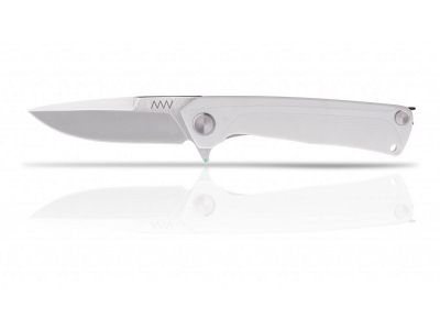 ANV Knives - ACTA NON VERBA - Z100 Linerlock White glatte Klinge G10