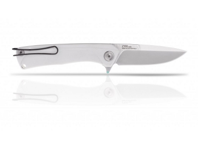 ANV Knives - ACTA NON VERBA - Z100 Linerlock White glatte Klinge G10