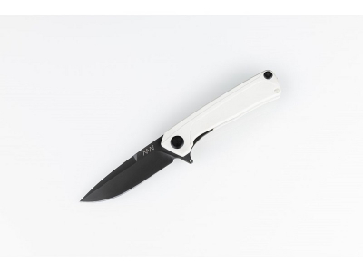 ANV Knives - ACTA NON VERBA - Z100 Linerlock glatte Klinge G10 White DLC einhandmesser