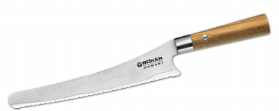 Böker Damast Olive Brotmesser