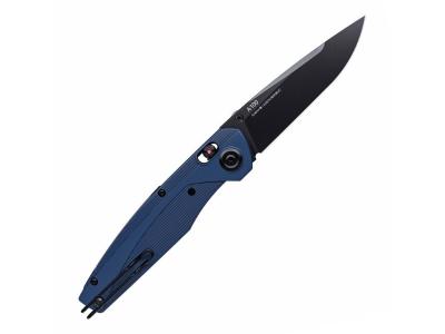 ANV Knives - ACTA NON VERBA -A100 glatte Klinge G10 Magnacut Blau
