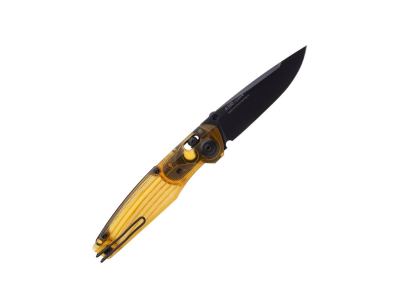 ANV Knives A100 BB glatte Klinge Ultem ELMAX Yellow
