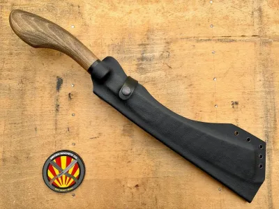 BMC Bladeworks Parang, MY Parang Lading Kilat, Parang Lading Kilat Holz, 5160 Federstahl Machete, Hammer Finish Parang, Traditional Parang Machete, BMC Knives Deutschland, Bushcraft Parang, Com2you-biwak