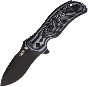 Zero Tolerance ZT0350BG Linerlock A/O Black Gray