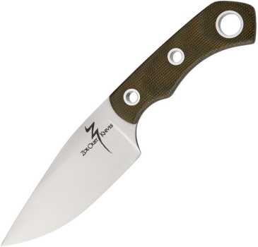Zoe Crist Knives Wilderness EDC Green Canvas