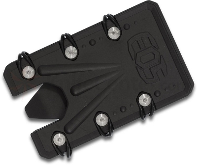 EOS Wallet 2.5 Black Titan Geldscheinklammer Kreditkarten etui RFID-Blockierung