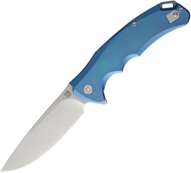 Artisan Cutlery Tradition Framelock S35VN Blue