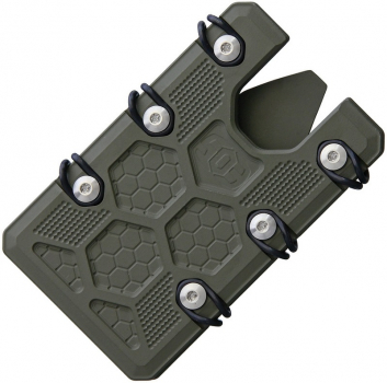 EOS Wallet 2.5 OD Green Titan Cerakote Geldscheinklammer