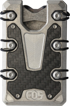 EOS Wallet 3.0 Titan Carbon Geldscheinklammer RFID-Blockierung kreditkartenhalter