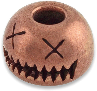 AuCon Lanyard Bead Smiley Copper