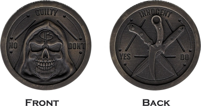 Bastinelli Knives Bronze Coin