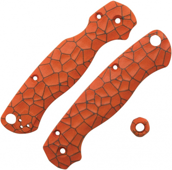 Chroma Scales Para 2 Orange Cells Scales and Bead Griffschalen spyderco