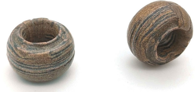 Chroma Scales Bead Wood Crate lanyard