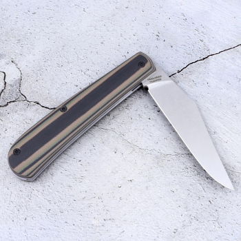 White River Knives, Trailhead Trapper, Camo G10, S35VN Messer, Bushcraft Messer, Jagdmesser, Traditionelles Messer modern, Outdoor Werkzeug, com2you-biwak