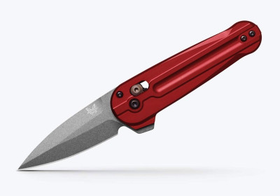 Benchmade 491GY-01 Lowden Axis Flipper Phoenix Red