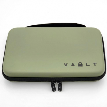 VAULT Case Smooth Foliage Green edc pouches for knives, watches and Pens