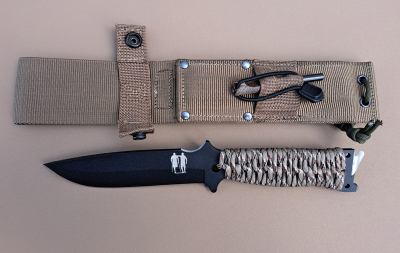 Wildsteer KRS Survivalmesser inklusive Feuerstahl