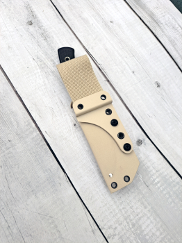 Custom Kydex-Scheide Fällkniven F1 Desert