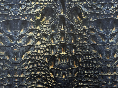 Kydex Realistic Alligator pattern infused thermoplastischer Kunststoff