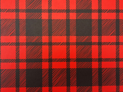 Kydex EMT RED Plaid infused 2mm 30x30