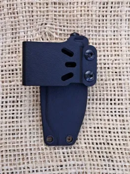 White River Firecraft 3.5 Pro, WRFC3.5-TBL-B3V, CPM-3V, Black Cerakote, Black G10, Feuerstarter