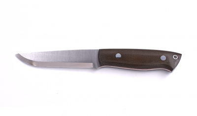 Brisa EnZo Trapper 115 Elmax / Sc Knife / Grün Micarta