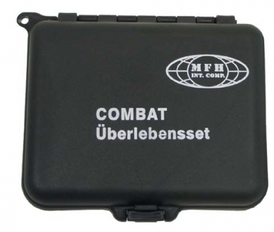 Combat Überlebensset Survival Kit in wasserdichter Box