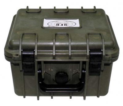 Box, Kunststoff, wasserdicht, 26,7x23,9x17,6 cm, oliv