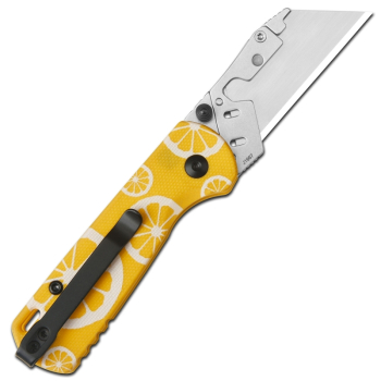 CJRB Knives CJRBJ1967-LM Boxer 2Cr Yellow G10
