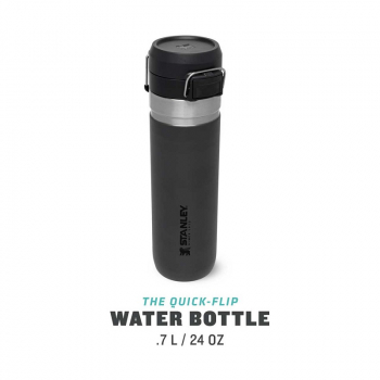 Stanley Quick Flip Water Bottle 0.7l grau wasserflasche thermoskanne