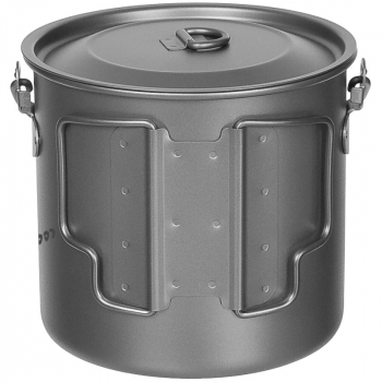 Fox Outdoor Titan Topf mit Deckel Klappgriffe ca. 1,1 L
