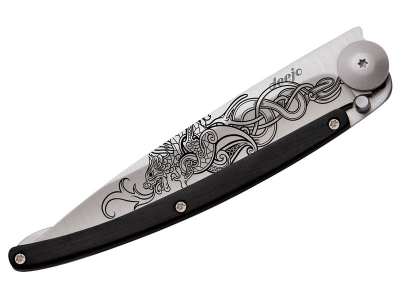 Deejo Taschenmesser, TATTOO VIKING DRAGON
